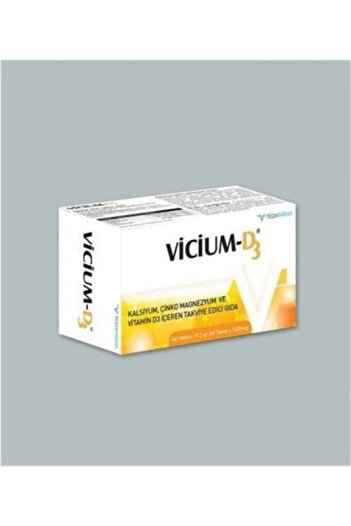 Tedafarma Vicium D3 - 60 Tablets Food Supplement