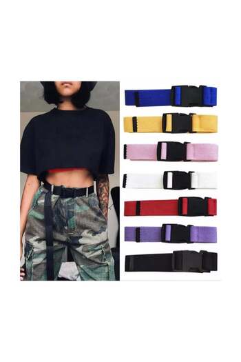 Köstebek Adjustable Canvas Belt