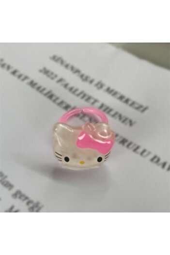 Köstebek Hello Kitty Face Yüzük