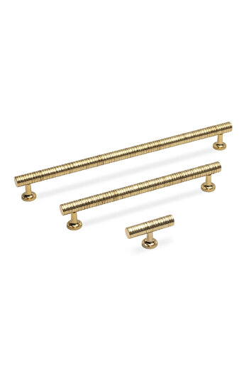 System 9208 Modern Kulp Gold Renk 08 Mm Tek Delikli T Kulp