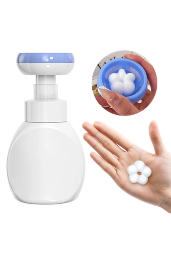SAVORYHOME Flower Shaped Foam Dispenser Liquid Soap Dispenser 300 Ml Hand Foam Dispenser86536845