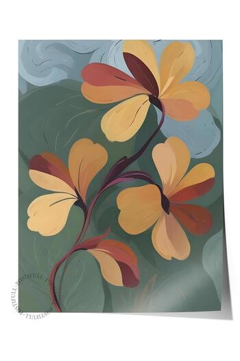 Postifull Frameless Poster, Hd Quality Wall Poster, Comfort Series, the Growth Poster, No:108685