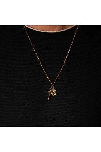 Guess Herren Kette Gold Jumn04023jwygbkt-u