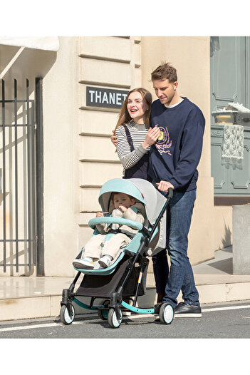 Babyhug Babyhug Rock Star Red Stroller for 0-3 Years with 5-Point Harness, Sun Canopy & Storage Basket