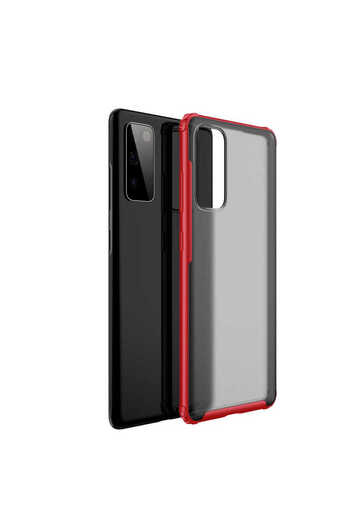 HTstore Galaxy Compatible S20 Fe Case Zore Volks Cover-Red