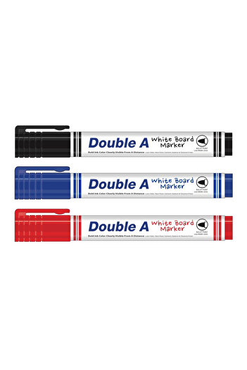 im kırtasiye Double a Whiteboard Pen Red Color 12 Pack