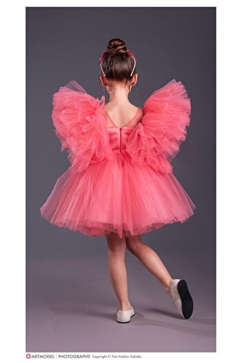 Magu Girl - Comotini Evening Dress with Tutu Skirt and Crown