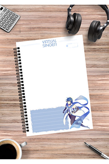 mertfigur Project Sekai Kaito Anime Spiral A5 Notebook