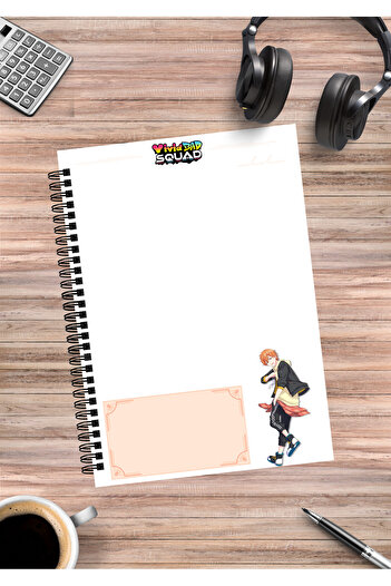 mertfigur Project Sekai - Akito Shinonome Anime Spiral A5 Notebook