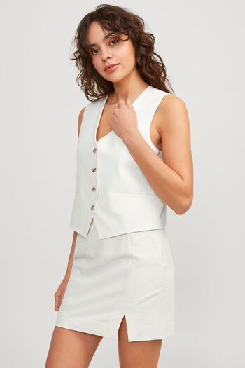 Jack & Jones Mary Women's Vest - Button Closure