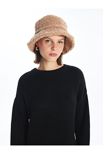 LC Waikiki Lcwk Plush Women's Bucket Hat