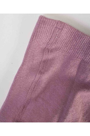 Cigit Children's Plain Pantyhose 1-9 Years Dried Rose