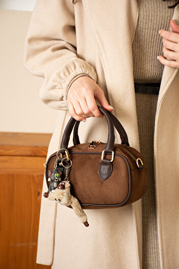 HONEY BAG Hera Light Brown Mascot Gift Women's Hand, Crossbody and Shoulder Bag
