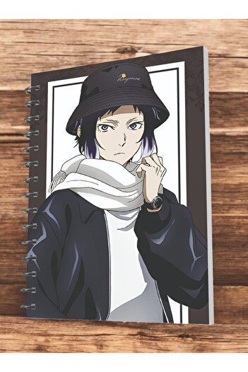 nihonwosekai Bungou Stray Dogs A5 Notebook Anime Spiral 50 de coli