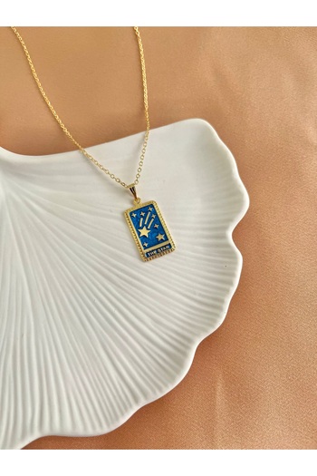 Alexis Carrel Vintage The Star Tarot Kolye
