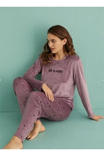 Mihra Mıhra Velvet Pajama Set 13309