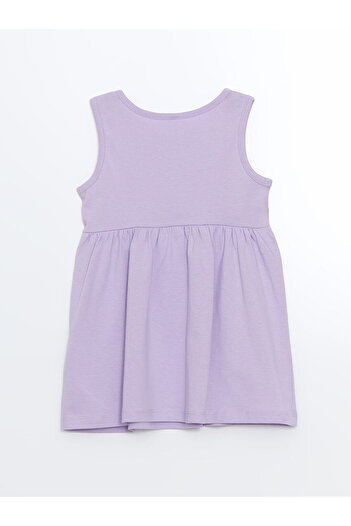 LC Waikiki Crew Neck Floral Girl's Dress