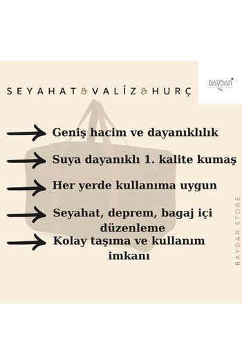 baydar Battal Boy Çanta Büyük Valiz Ve Seyahat Çantası Hurç Çeyiz Oldukça Geniş Hacim Ve Dayanıklılık -