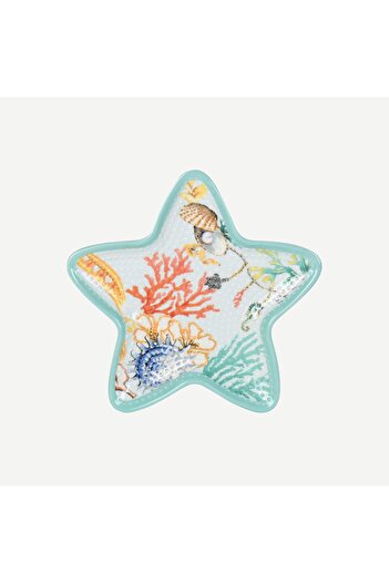 Baci Milano St. Tropez Turkuaz Melamin Servis Tabağı 15,5 Cm