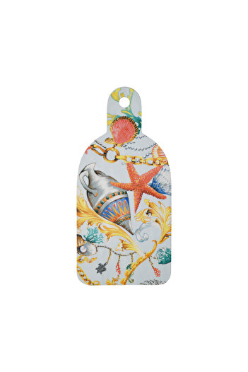 Baci Milano St. Tropez Turkuaz Melamin Sunum Tahtası 16,5X34,5 Cm