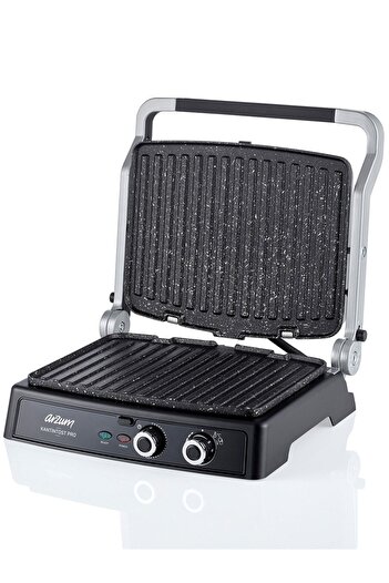 Arzum Kantintost Pro Izgara Ve Tost Makinesi 6 Dilim Kapasiteli 2000W Inox - AR2044-INX