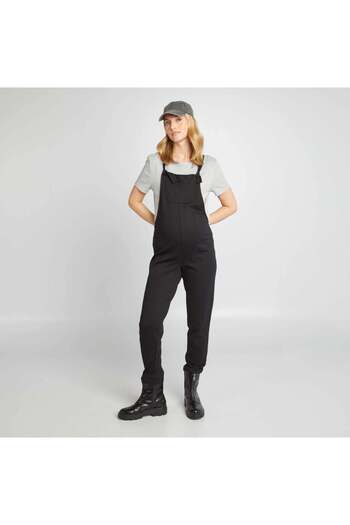 KIABI Maternity dungarees black