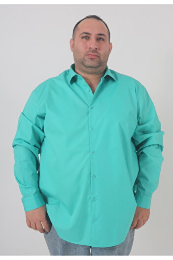 rood Plus Size Men's Shirt