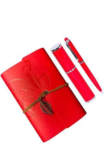 MRShopping Mr Leather Kraft Paper Notebook and Pen Set Gift Set Special Design