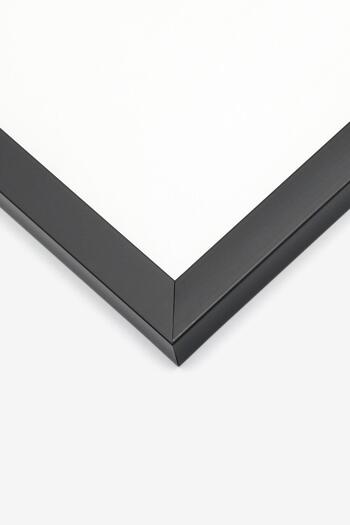 Postifull Black Framed Painting, Poster and Frame Kit, Electric Fish Comfort Series No:108691