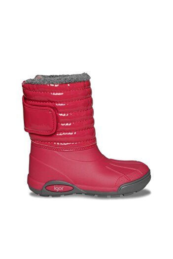 IGOR Topo Ski Charol Kids Rain Boots - Fuchsia