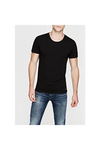 Mavi Stretch Black Men's T-Shirt M061747-900
