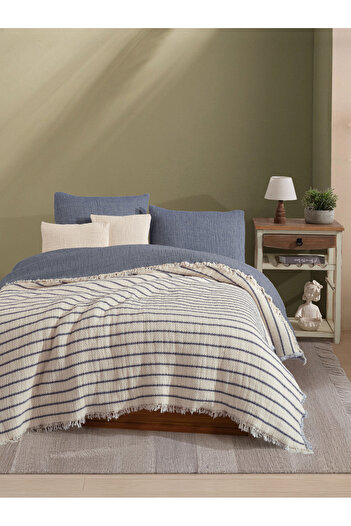 luxtex 5 Layer, Padded Muslin Blanket, Multi-Purpose Blanket Double 240 X 260 cm - King Size