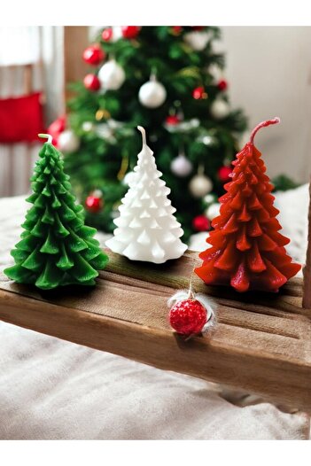LumiShine New Year's Special Promotion - 9 Candles, Red White Green, 2025 Model