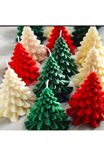 LumiShine New Year's Special Promotion - 9 Candles, Red White Green, 2025 Model
