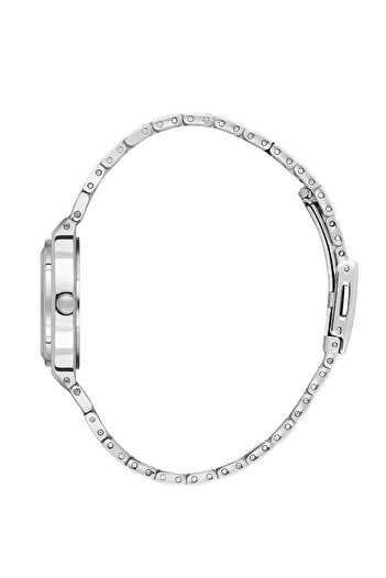 Daniel Klein Dk.1.13774-5 Minimal Square Dial with Calendar Display Metallic Color Women's Wristwatch