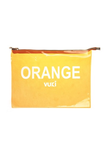 VUKİ Colorful Zippered Transparent File (A4)