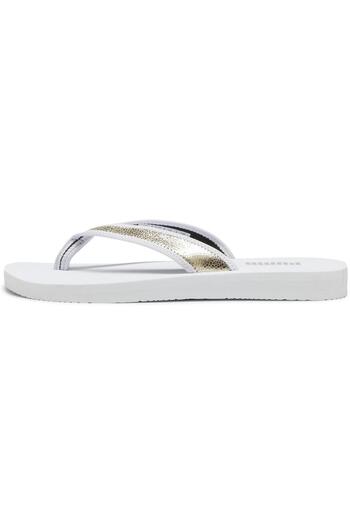 Puma Șlapi Sandy Flip Metallic Shine, Alb, Femei