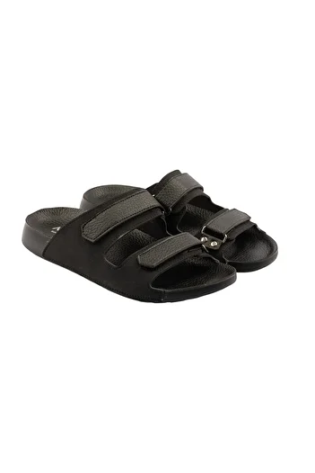 POLOMİA Ανδρικές καθημερινές παντόφλες Ronald Anatomical Orthopedic Adjustable Velcro