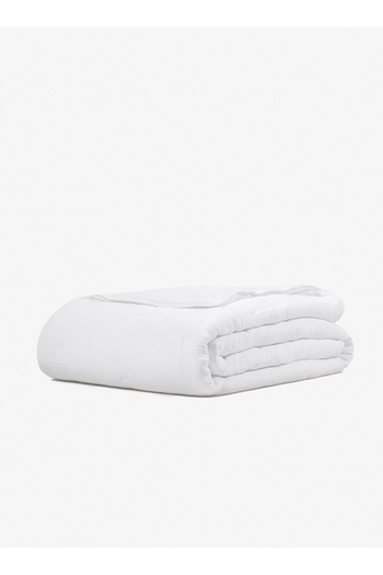 Barine White Cocoon Cotton Quilt - 178X234