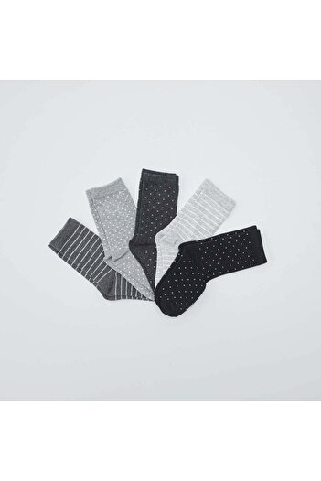 KIABI Pack of 5 pairs of socks GRAY SET