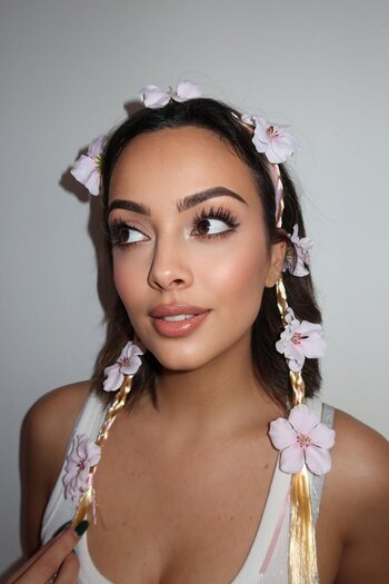 TAKIŞTIR Pink Color Flower Figured Braided Hair Children's Crown