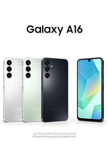 Samsung Galaxy A16 LTE, Android Smartphone, Dual SIM Mobile Phone, 4GB RAM, 128GB Storage, Black (UA