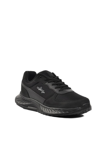 WALKWAY Black-black Men's Sneakers