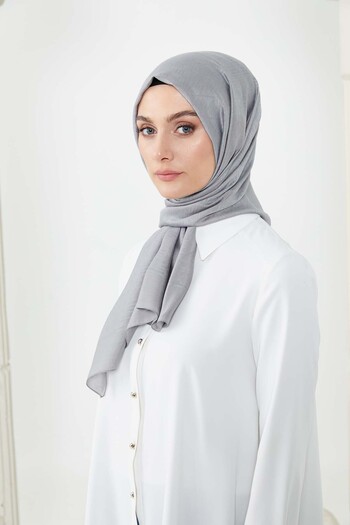 Setrms Gri S Desen Modal Ipek Şal 242906218