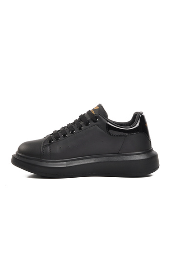 WALKWAY Men's Black Sneakers