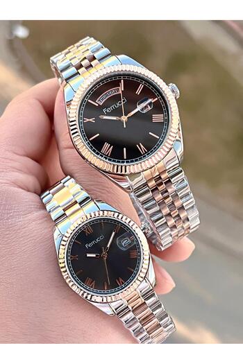 Ferrucci 30m Water Resistant Couple Watch Wristwatch for Men and Women - Efc.13