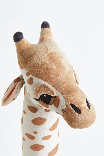 Pufu Toys Zürafa Peluş Oyuncak (1 METRE) Yastık