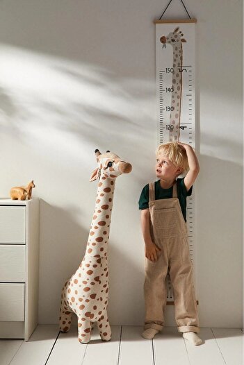 Pufu Toys Zürafa Peluş Oyuncak (1 METRE) Yastık