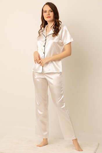Miorre Saten Pijama Takımı