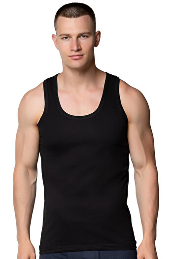 Pijamarket 3 Pack Classic Combed Cotton Men's Undershirt